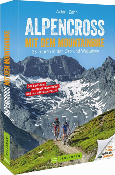 Bruckmann | Alpencross mit dem Mountainbike | Zahn, Achim