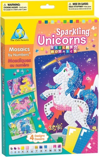 In Vento | Sticky Mosaics Glitzer Einhorn | 621004