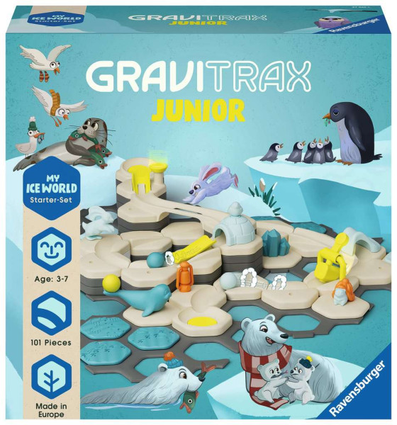 Ravensburger | GraviTrax Junior Starter-Set L Ice | 27060