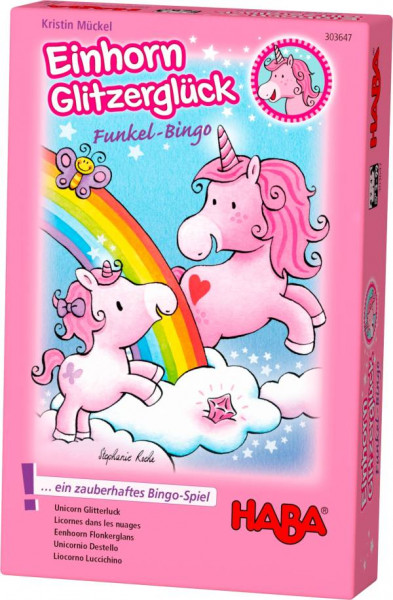 HAba | Einhorn Glitzerglück – Funkel-Bingo