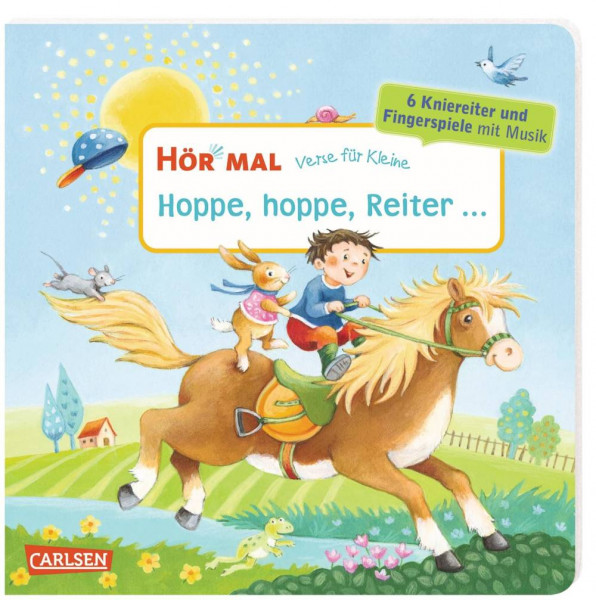 Carlsen Verlag | Hör mal Verse für Kleine: Hoppe, Reiter | 125201