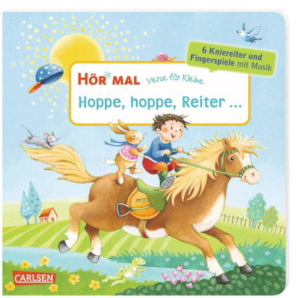Carlsen Verlag | Hör mal Verse für Kleine: Hoppe, Reiter | 125201