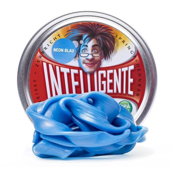 Neon Turqouise Blue Intelligente Knete Slimy 18,53 EUR/100 g Knete Genius 