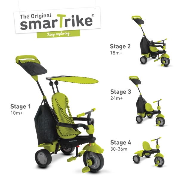 SmarTrike Dreirad glow grün | 6950800