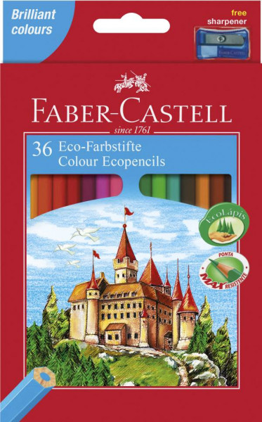 Faber-Castell | 36 Farbstifte Eco im Etui
