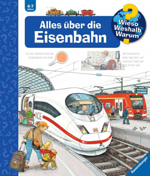 Ravensburger Buchverlag | Alles über die Eisenbahn