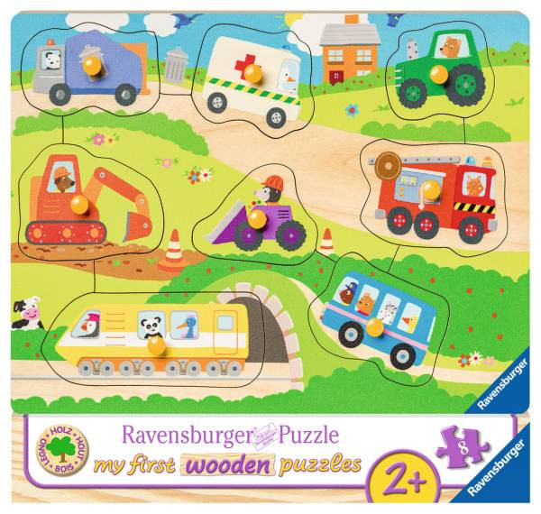 Ravensburger | Holzpuzzle Lieblingsfahrzeuge  | 03684