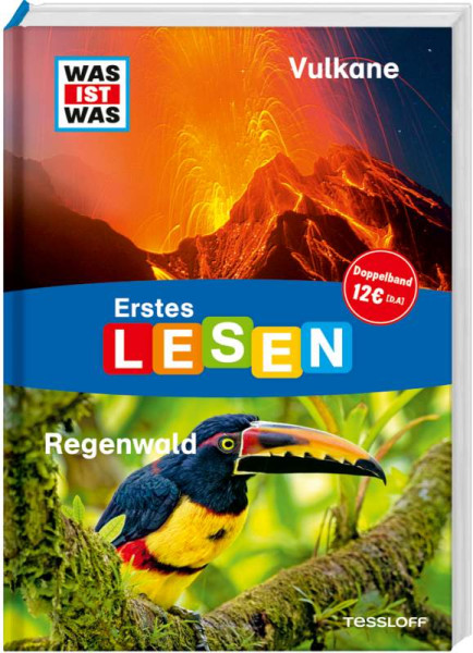 Tessloff Verlag Ragnar Tessloff GmbH & Co. KG | WAS IST WAS Erstes Lesen Doppelband 3.Vulkane/Regenwald | Braun, Christina