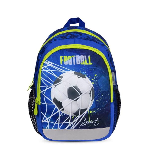 Belmil | Kiddy Plus Kindergartenrucksack "Football Sport" für 3-6 Jährige Kinder mit Brustgurt | 305-4/A/47