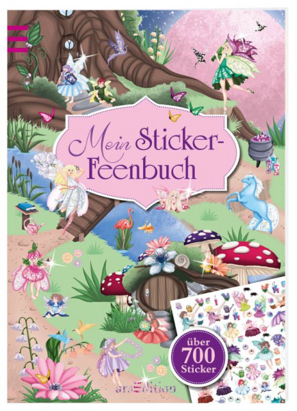 Ars Edition | Mein Sticker-Feenbuch | 130798