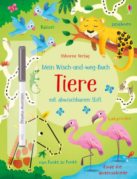 dtv | Mein Wisch-und-weg-Buch: Tiere | 791363