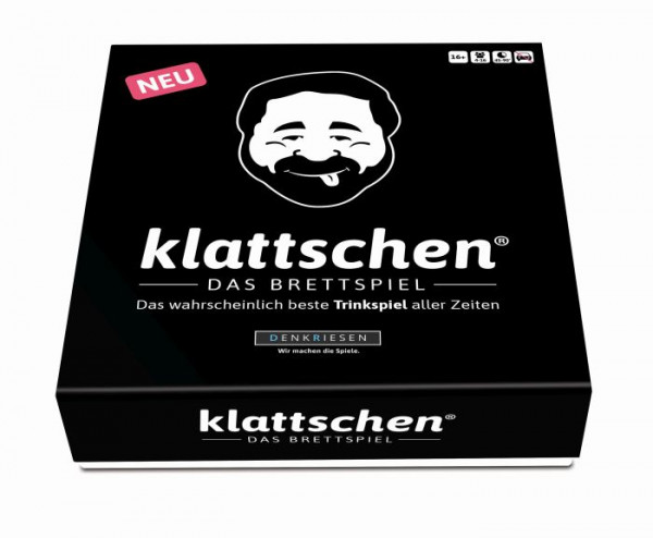 DENKRIESEN - klattschen® - Trinkspiel - DAS BRETTSPIEL - Das