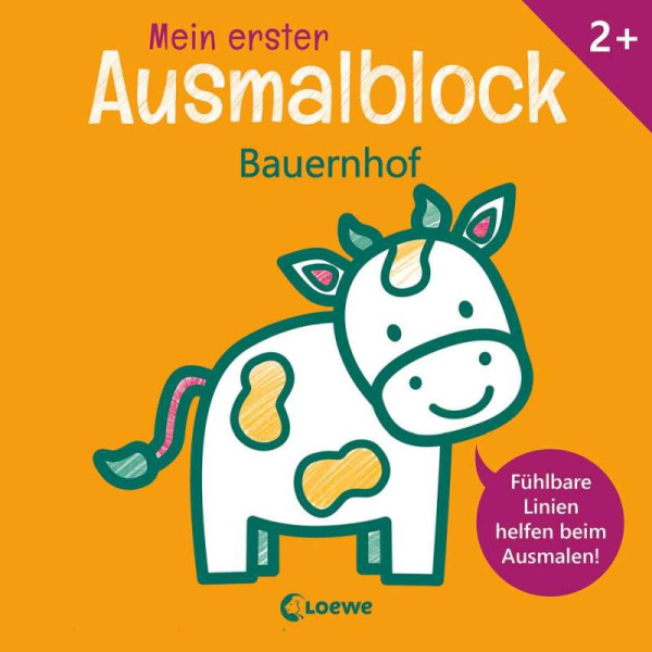 Loewe | Mein erster Ausmalblock - Bauernhof | 