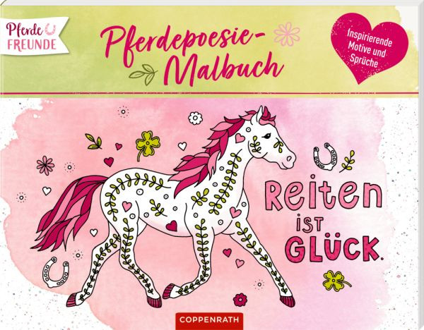 Coppenrath | Pferdefreunde: Pferdepoesie-Malbuch