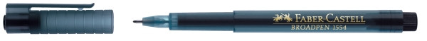 Faber-Castell | Fineliner BROADPEN 1554 schwarz | 155499