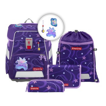 HAMA | SPACE Schulranzen-Set "Pegasus Emily", 5-teilig | 213204