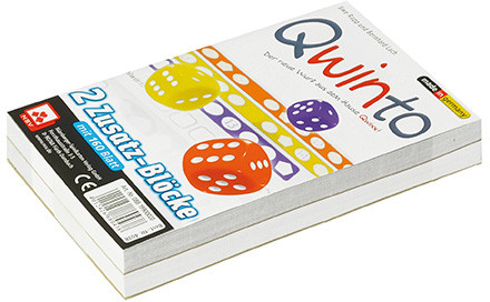 Nbg.-Spielkarten-Verlag | Qwinto - Zusatzblöcke | 2er Pack | 4038