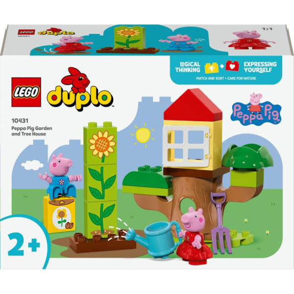 LEGO® | DUPLO  Pink Peppas Garten mit Baumhaus | 10431