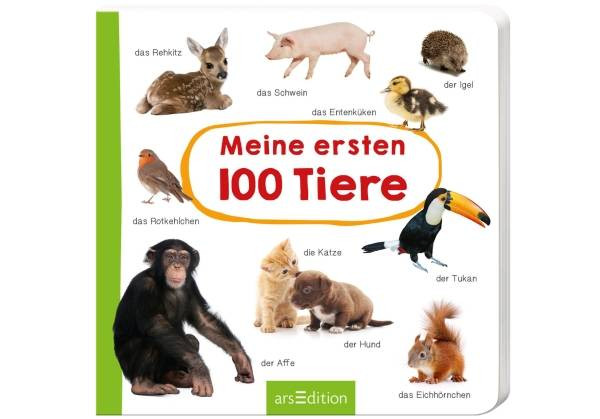 Ars Edition | Meine ersten 100 Tiere | 132741
