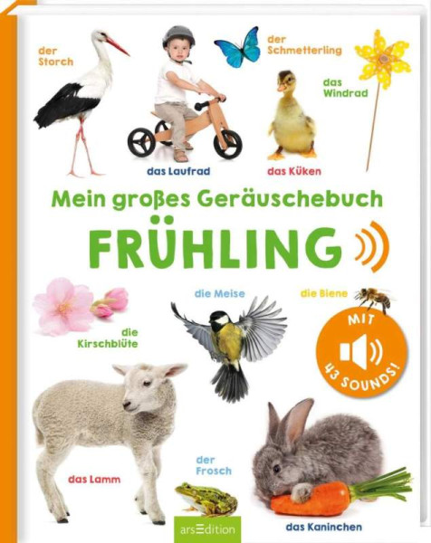 arsEdition | Mein großes Geräuschebuch – Frühling | 