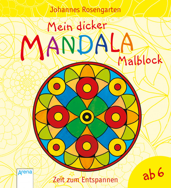 Arena | Mein dicker Mandala-Malblock