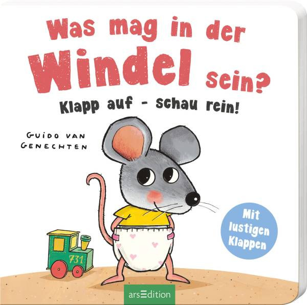 Ars Edition | Was mag in der Windel sein? Klapp auf - schau rein!