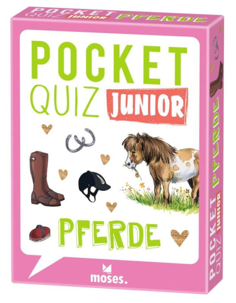 moses Verlag | Pocket Quiz junior Pferde | von Kessel, Carola
