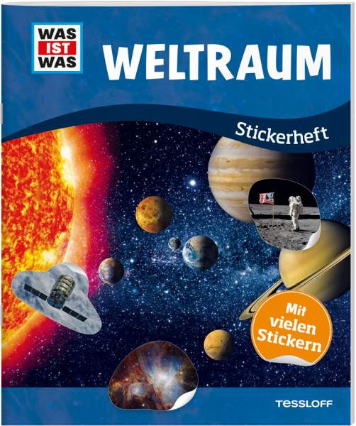 Tessloff Verlag Ragnar Tessloff GmbH & Co. KG | WAS IST WAS Stickerheft Weltraum | Langbein, Carolin