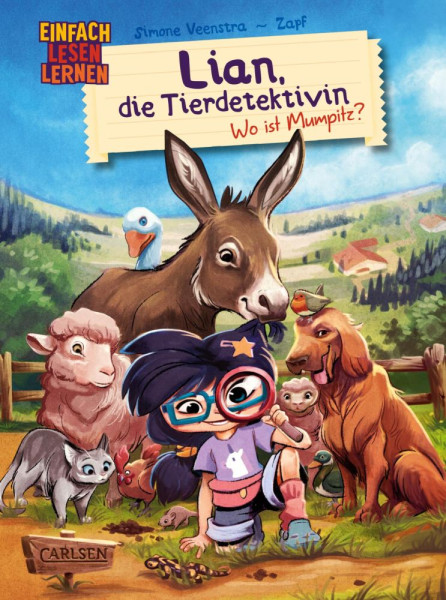 Carlsen | Lian, die Tierdetektivin 1: Wo ist Mumpitz? | Veenstra, Simone