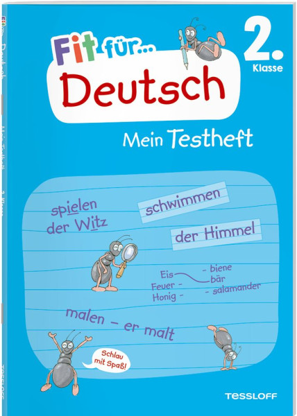 Tessloff Verlag Ragnar Tessloff GmbH & Co. KG | Fit für Deutsch 2. Klasse. Mein Testheft | Meyer, Julia