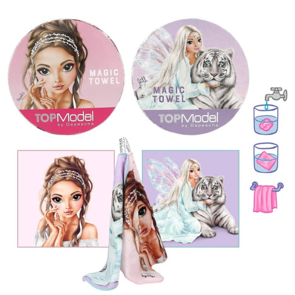 Depesche | TOPModel Magisches Handtuch GLITTER QUEEN | 12747