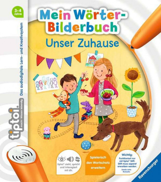 Ravensburger Verlag GmbH | tiptoi® Mein Wörter-Bilderbuch: Unser Zuhause