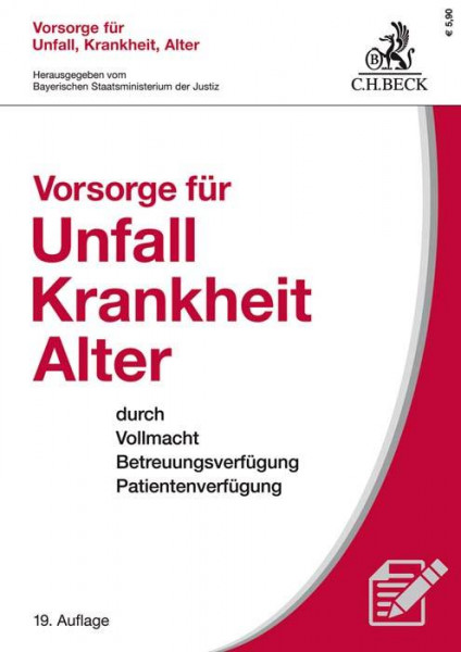 C.H.Beck | Vorsorge für Unfall, Krankheit, Alter