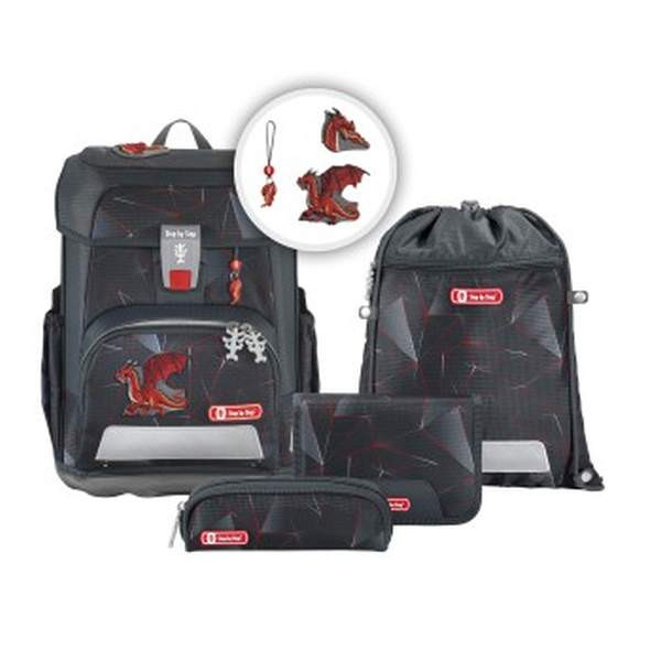 HAMA | CLOUD Schulranzen-Set "Dragon Drako", 5-teilig | 00183695