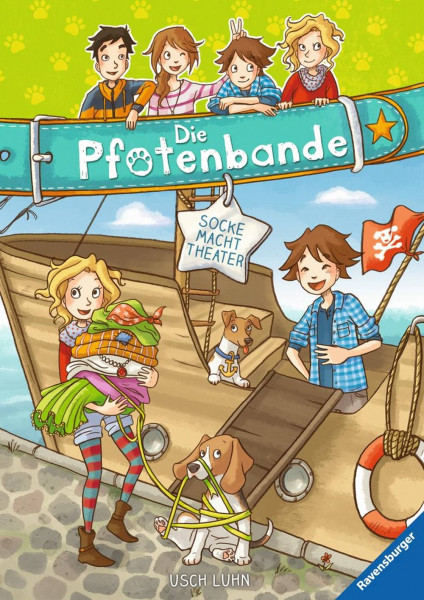 Ravensburger Buchverlag | Die Pfotenbande, Band 2: Socke macht Theater