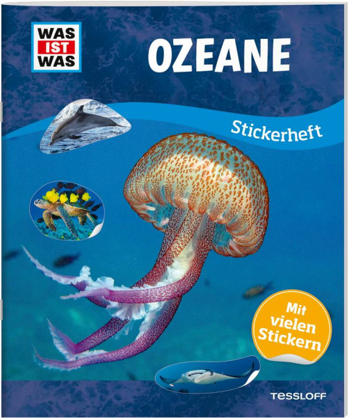 Tessloff Verlag Ragnar Tessloff GmbH & Co. KG | WAS IST WAS Stickerheft Ozeane | Langbein, Carolin