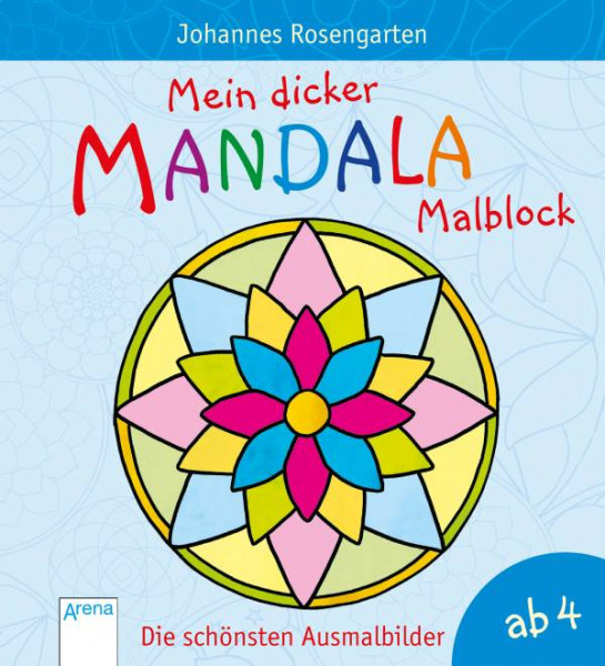 Arena | Mein dicker Mandala-Malblock