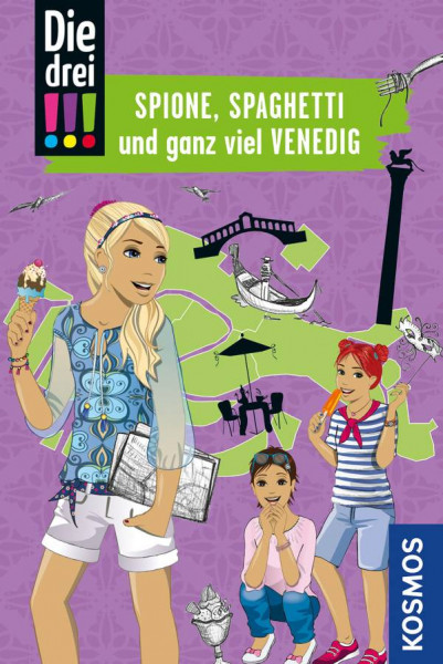 Henriette Wich | Die drei !!!, Spione, Spaghetti und ganz viel Venedig