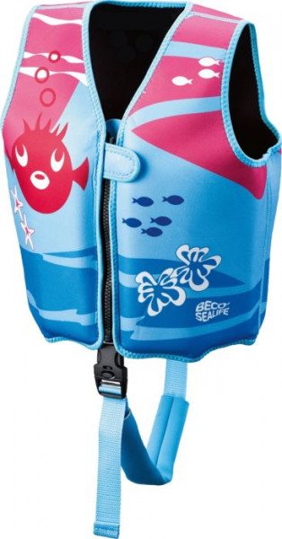 BECO | SEALIFE Schwimmweste blau/pink Größe S | 09639-004 S