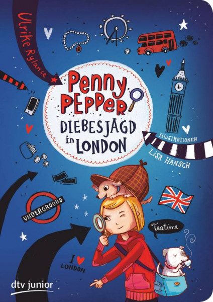 dtv Verlagsgesellschaft | Penny Pepper 7 - Diebesjagd in London