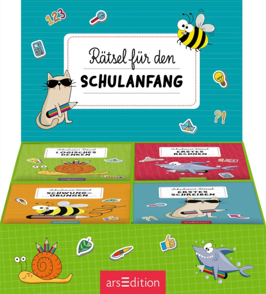 arsEdition | Display Rätsel für den Schulanfang | 
