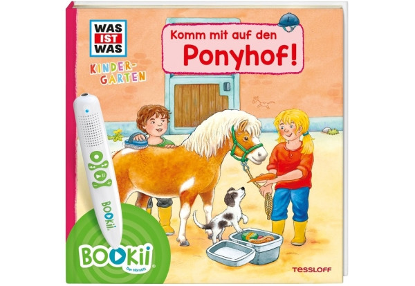 Tessloff | BOOKii® WAS IST WAS Kindergarten Komm mit auf den Ponyhof!