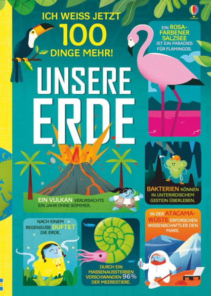Usborne | Ich weiß jetzt 100 Dinge mehr! Unsere Erde
