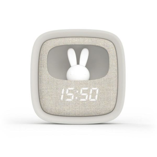 MOB | BILLY CLOCK AND LIGHT - GREY | BILLY-GR-01
