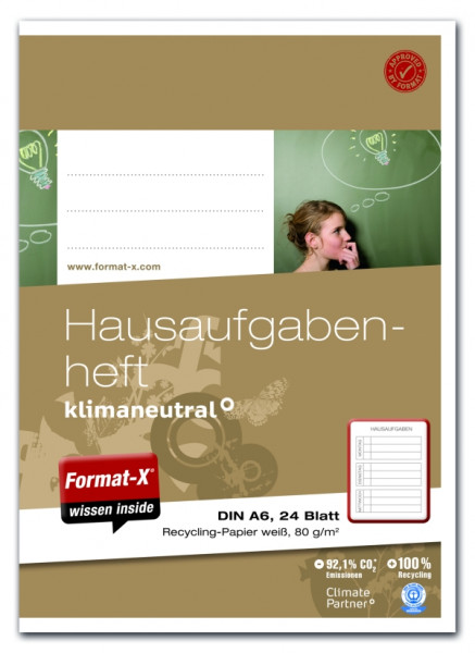 Ursus | Aufgabenheft A6 | 24 Blatt | 040624002