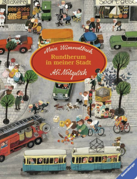 Ravensburger Buchverlag | Mein Wimmelbuch: Rundherum in meiner Stadt
