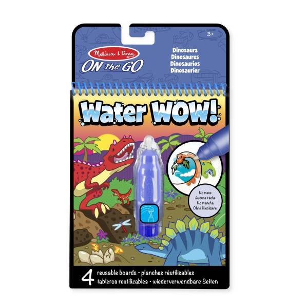 Melissa & Doug | Water Reveal Pad - Dinosaurier | Malen ohne Kleckern