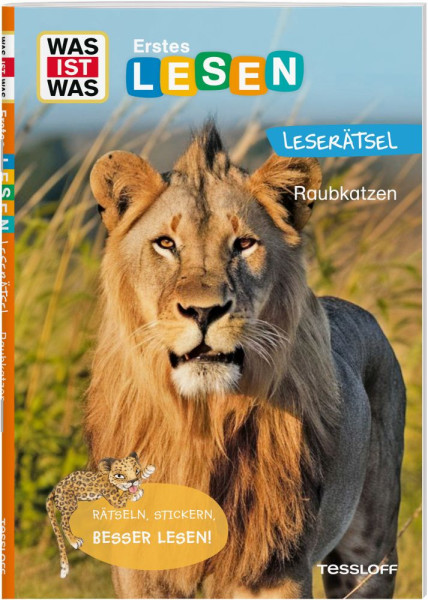 Tessloff Verlag Ragnar Tessloff GmbH & Co. KG | WAS IST WAS Erstes Lesen Leserätsel Heft 10. Raubkatzen | Grill, Waltraud