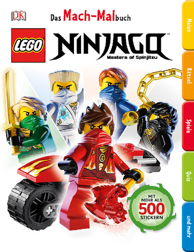 Dorling Kindersley | Das Mach-Malbuch - LEGO Ninjago | 467/02870