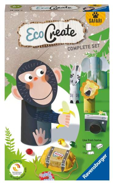 Ravensburger Verlag GmbH | Ravensburger EcoCreate 18133 - Safari – Kinder ab 6 Jahren |